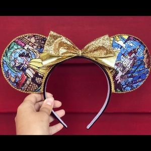 Beauty and the Beast Mickey Ears/headband